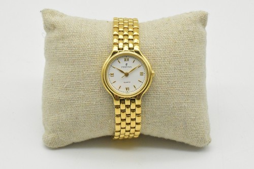 Orologio da donna Festina 6231 quarzo cronografo orologio da polso da donna oro #78 - Foto 1 di 11