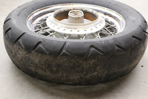 2002 HONDA SHADOW 750 REAR RIM & TIRE (NEEDS TIRE) SPIRIT 02 #2 - Picture 6 of 9