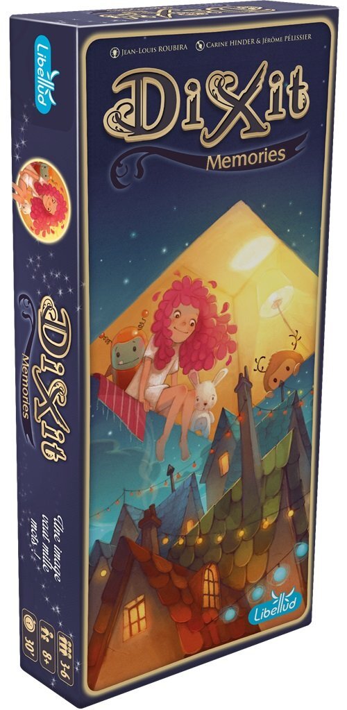 Dixit Extension 6 Memories avec 84 nouvelles cartes illustrées de style onirique