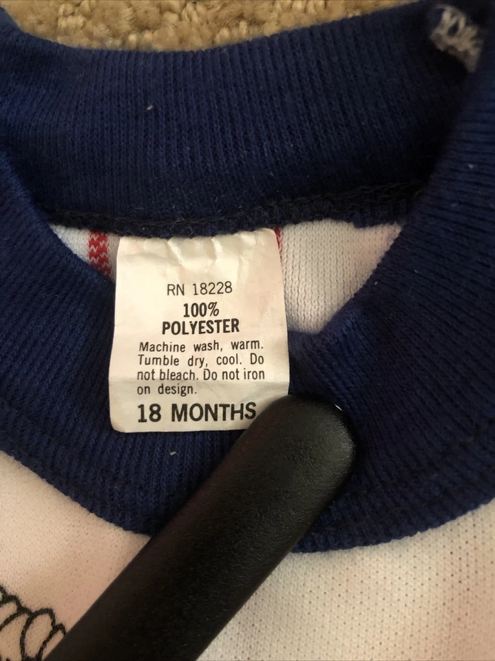 1960 Vintage Niño Pequeño Walt Disney Mickey & Goofy Conjunto de Béisbol Talla 18 Meses Foto 4 de 4