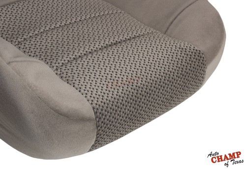 2001-2002 Ford F150 XLT Crew-Driver Side Bottom Replacement Cloth Seat Cover Tan - Picture 7 of 12