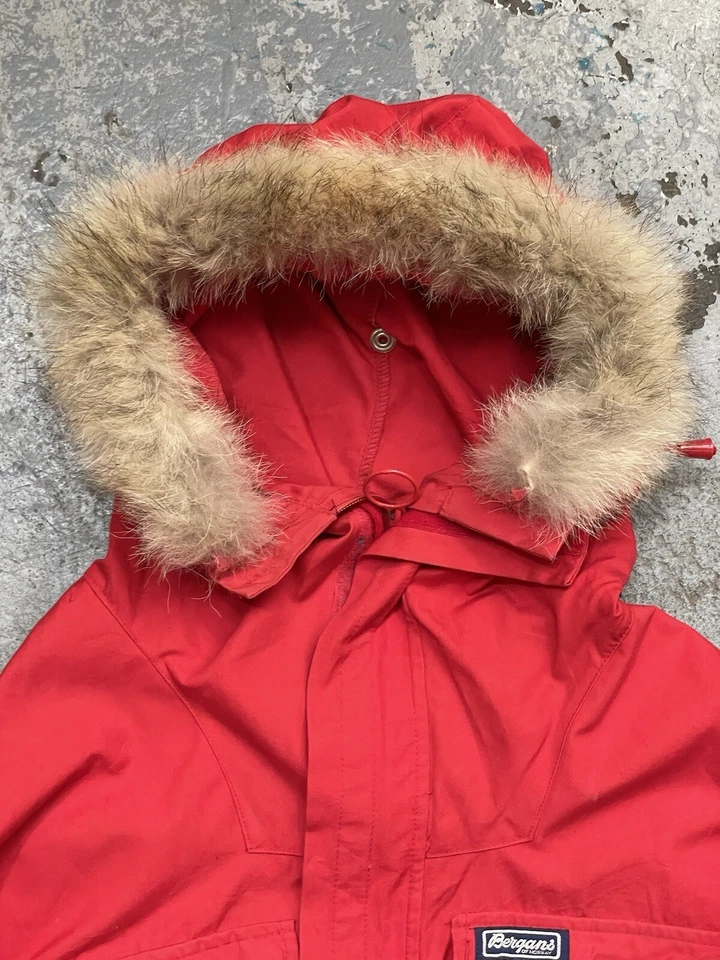 Vintage Bergans Of Norway Coyote Fur Anorak - Image 3 of 4