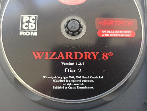 Wizardry 8 PC Game 2002 as new - Picture 7 of 7