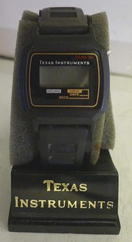 Texas Instruments TI-555 LCD Watch w/Case & Instructions 1977 RARE - TESTED - Picture 6 of 17