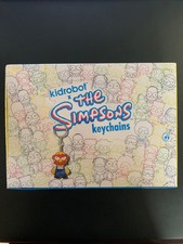 KIDROBOT THE SIMPSONS MINI KEYCHAIN BOX OF 20 BLIND BOXES NEW SEALED