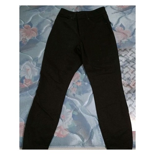 Express Women's Size 4R Black Denim Jeans-very Good-Ships Same Business Day - Picture 1 of 6