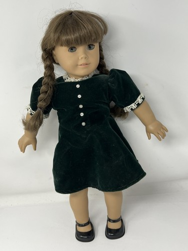 Muñeca Molly McIntire American Girl en traje clásico Meet, vestido verde - Imagen 6 de 22