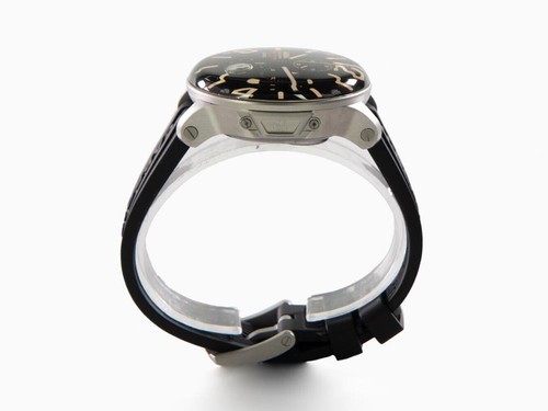 U-Boat Capsoil Chrono SS Quartz Watch, Black, 45 mm, 8111/C - Picture 6 of 9