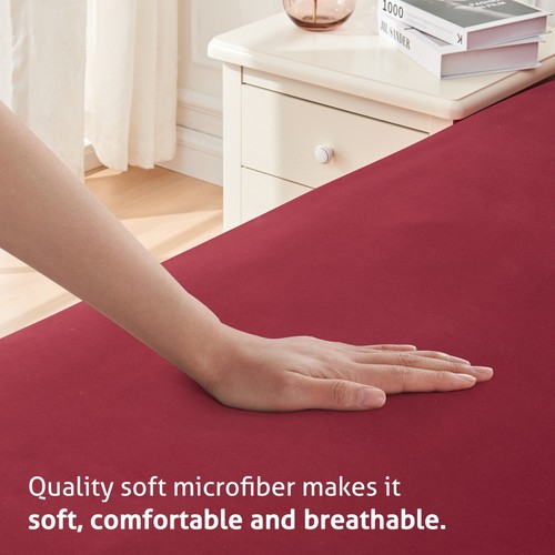 Luxury Extra Deep Fitted Sheet Ultra Soft Double/Queen/King Size Bed Sheet Cover - Picture 16 of 78