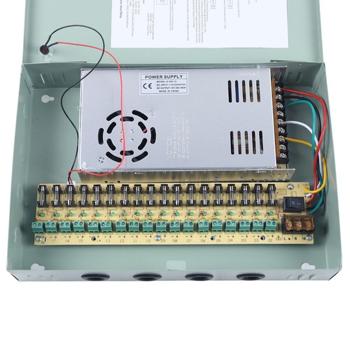 12V 30A 18CH Power Supply DC Distribution Box for CCTV Security Camera Accessory - Picture 14 of 15