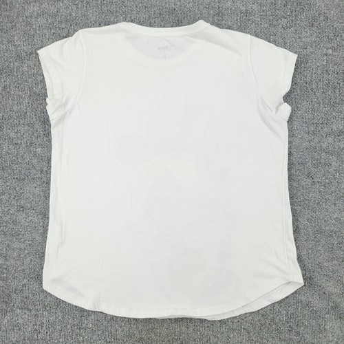 Camicia Disney donna XL bianca Minnie Mouse grafica maglietta manica corta top elasticizzato - Foto 8 di 15