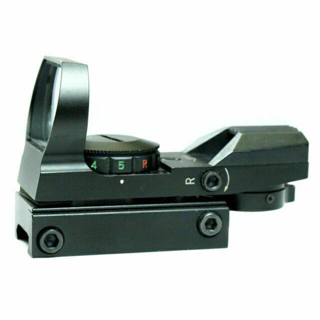 Tactical Holographic 4 Reticle Red/Green Dot Reflex With Red Laser Sight Tactical Holographic 4 Reticle Red/Green Dot Reflex With Red Laser Sight
