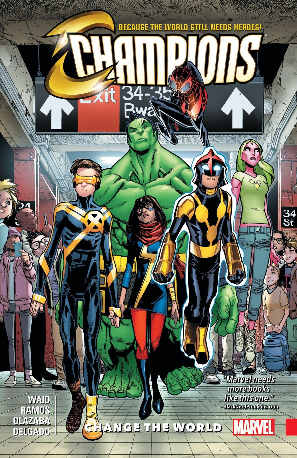 Thumbnail - Champions Vol. 1: Change The World | Mark Waid | Englisch |