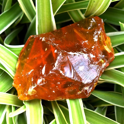 AMBRA Naturale 380,30 Ct NON TAGLIATA Grezzo CERTIFICATO GREZZO Arancio Pietre Sciolte - Foto 5 di 14