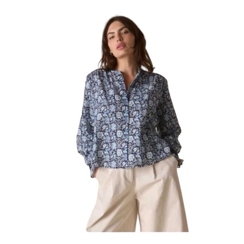 St. Roche Sanborn Shirt in Navy 0 - Picture 8 of 13