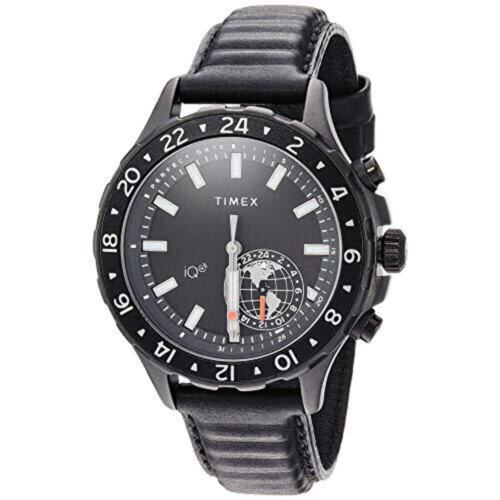 Reloj de cuero para hombre TIMEX iQ+ Move negro TW2R39900 F5 - Imagen 3 de 6