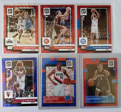 2022-23 Panini Donruss Optic Sparkle 6 Card Lot