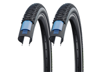 2X Schwalbe Marathon E-Plus 50-622 Drahtreifen Smart Dualguard 28X2.00 Mantel