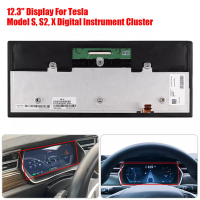 LCD Display Replacement For Tesla Model S/S2/X GEN 2 Digital Instrument Cluster