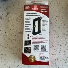 Malco HC1 2 in. to 12 in. Hole Cutter For Ductwork NEW