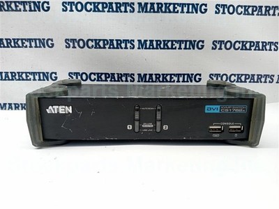 ATEN CS1762A 2-Port USB 2.0 DVI KVMP Switch 30 Days Warranty Fast Shipping