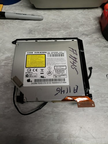 Unità slot ottico Apple A1145 dvr-k05pa dvdrw pdk05 678-0501E spedizione gratuita - Foto 1 di 6