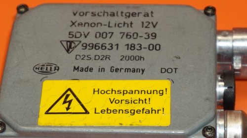 AUDI A6 XENON BOX BALLAST LEFT HEADLIGHT UNIT 2001 2002 2003 2004 2005 5DV007760 - Picture 5 of 6