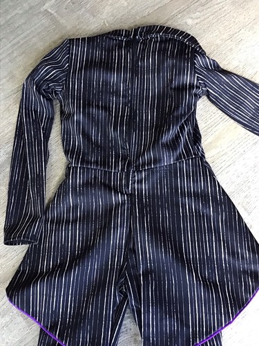 Geist Halloween Kostüm Jack Skellington Nightmare Before Christmas Jugend M Reißverschluss - Bild 8 von 10