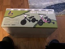 NEW Kriddo 2-in-1 Kids Tricycle & Toddler Balance Bike. Blue