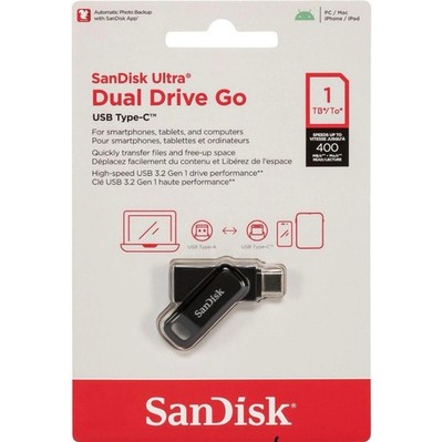 SanDisk Ultra Dual DriveGo 1TB USB Type C Flash SDDDC3-1T00-G46