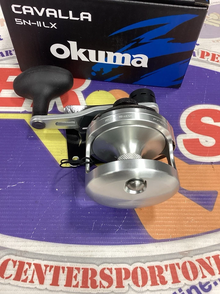 MULINELLO OKUMA CAVALLA 5N-II LX MANOVELLA SINISTRA  - Immagine 4 di 4