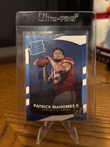 2017 Panini Donruss - Rated Rookie Patrick Mahomes II #327 (RC)