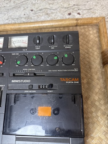 Tascam Porta Two Mini Studio Multi-track recorder Cassette Powers On- Not Tested - Picture 4 of 18