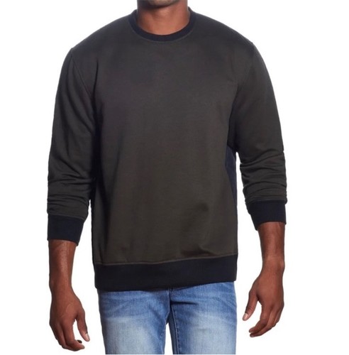 Weatherproof Vintage Men's Quilted Mix Media Sweatshirt Rosin Size L - Bild 1 von 9