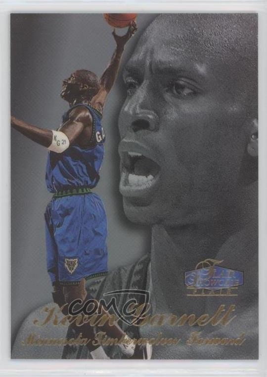 1997-98 Flair Showcase Row 3 Kevin Garnett #4 HOF