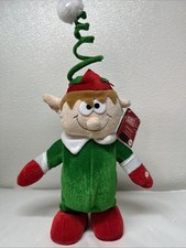 Plush Elf Toy Animated Sings And Dances B