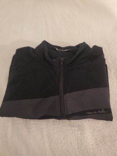 Camisa pulóver de golf Travis Mathew para hombre XL negra manga larga media cremallera - Imagen 1 de 16