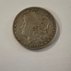 1882 Morgan Silver Dollar $1 Coin Circulated 0.9 Fineness Business Strike