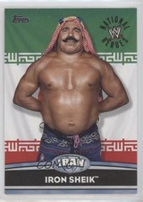 2010 Topps WWE National Heroes Iron Sheik #NH15 HOF 1j8