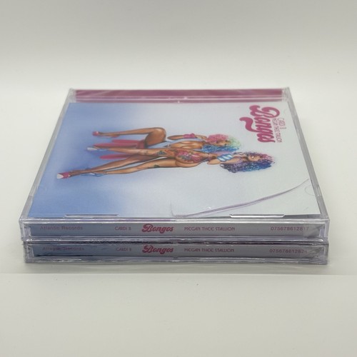 Bongos Cardi B Megan Thee Stallion CD Single Set Both Exclusive Artworks Sealed - Picture 7 of 11