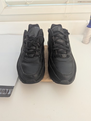 Nike Air Max LTD 3 Black Leather Sneakers Men’s US 11 687977-020 All Black Shoes - Picture 2 of 8