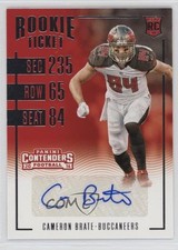 2016 Panini Contenders Rookie Ticket Cameron Brate #277 Auto 16yo