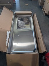 RETURNED Commercial Kitchen Sink Table w/ Faucet Stainless Steel 1 Compartment