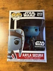 Funko Pop! Star Wars Black Box Aayla Secura #217 Vinyl Figure