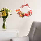  Apfelkranz zum Aufhängen, Dekoration für Schlafzimmer, Wohnzimmer,