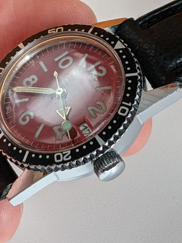 Vintage Uhr Horlostyle Ancre C17Rubins Antimagnetic Unisex Damen Diver Style - Bild 20 von 24