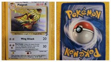Pidgeot 14/130 MP Base Set 2 Vintage Holo Rare Pokémon TCG CCG