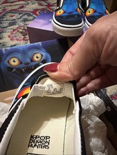 KPop Demon Hunters x Vans Little Kids Classic Slip-On Shoe Size 12.5