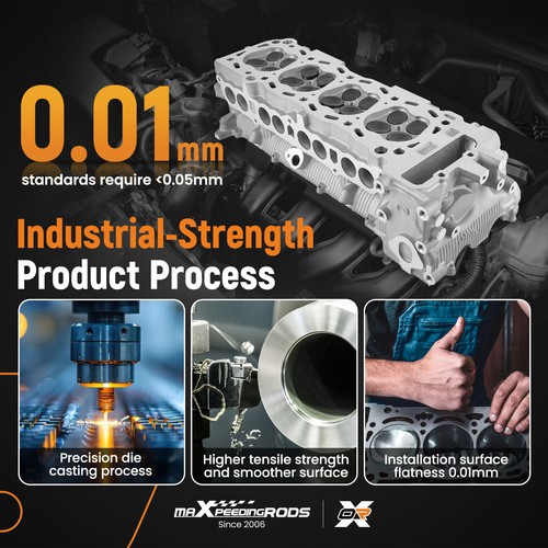 Full Cylinder Head w/ Bolts for Toyota Hilux Land Cruiser Prado 2.7L 3RZ-FE - Picture 6 of 20