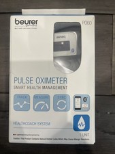 Beurer PO60 Bluetooth Fingertip Pulse Oximeter-Blood Oxygen & Heart Monitor